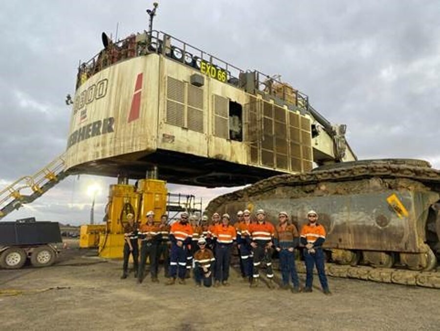 The Yates Group team on site